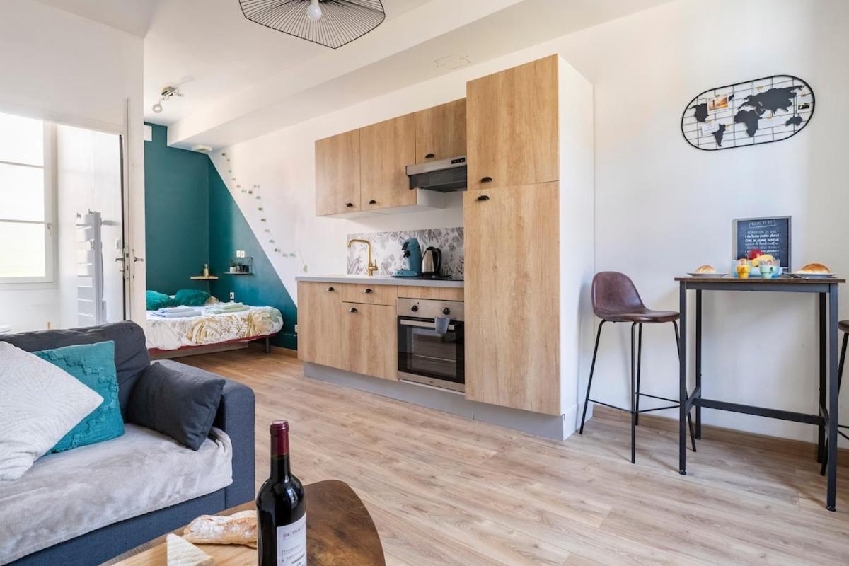 Le Vin Quatre - Studio Avec Vue Dordogne Et Parking Privatif Bergerac Exterior foto